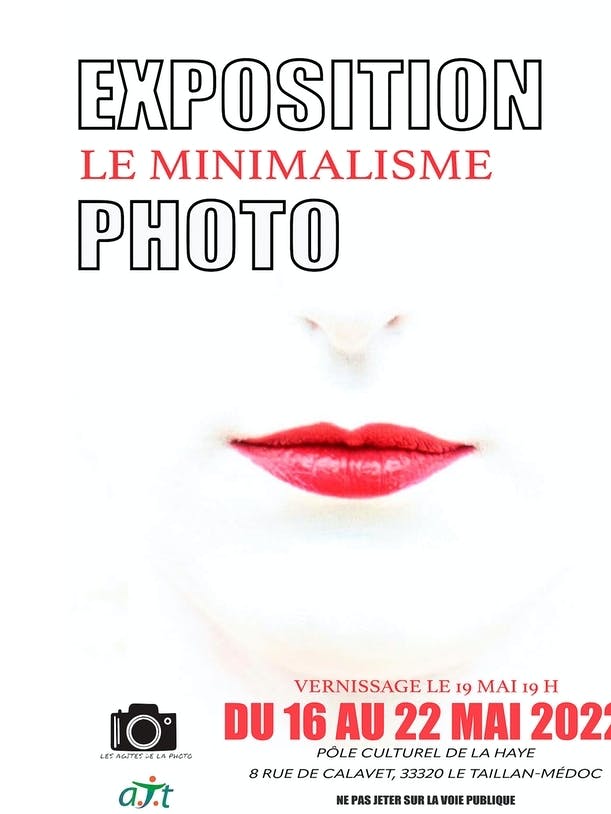 Exposition Photo "LE MINIMALISME"
