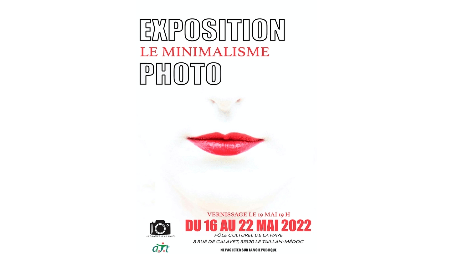 Exposition Photo "LE MINIMALISME"