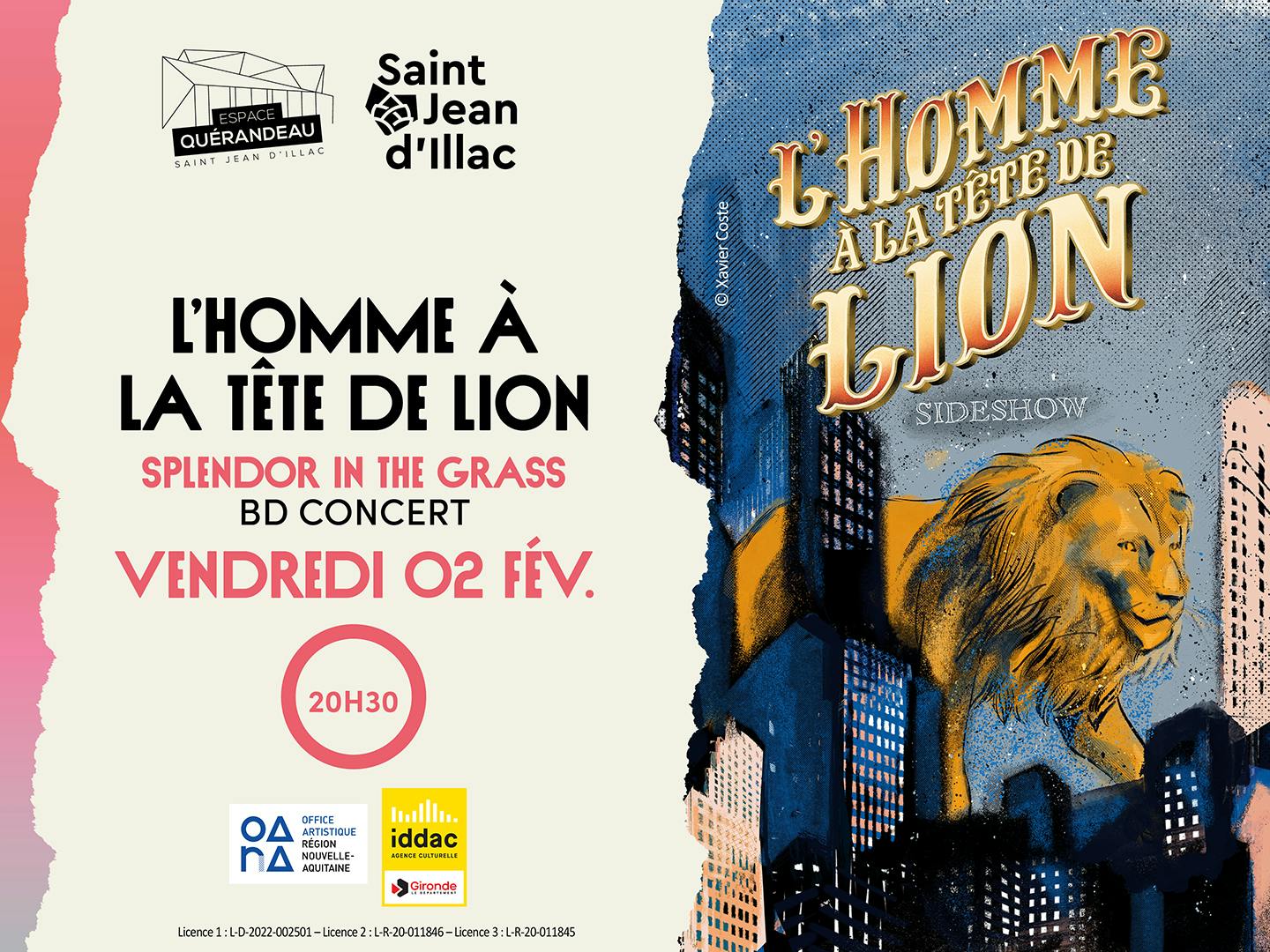 L'HOMME À LA TÊTE DE LION - Splendor in the grass