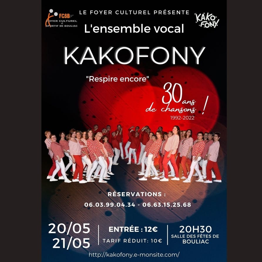 Concerts Kakofony du 20 mai