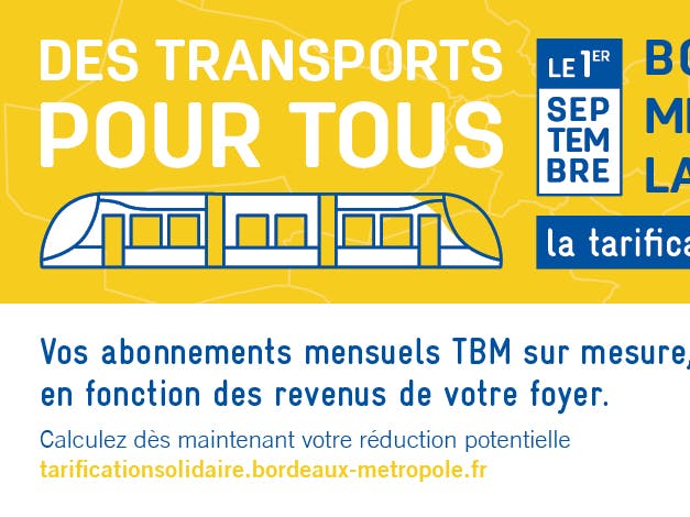 Tarification Solidaire TBM