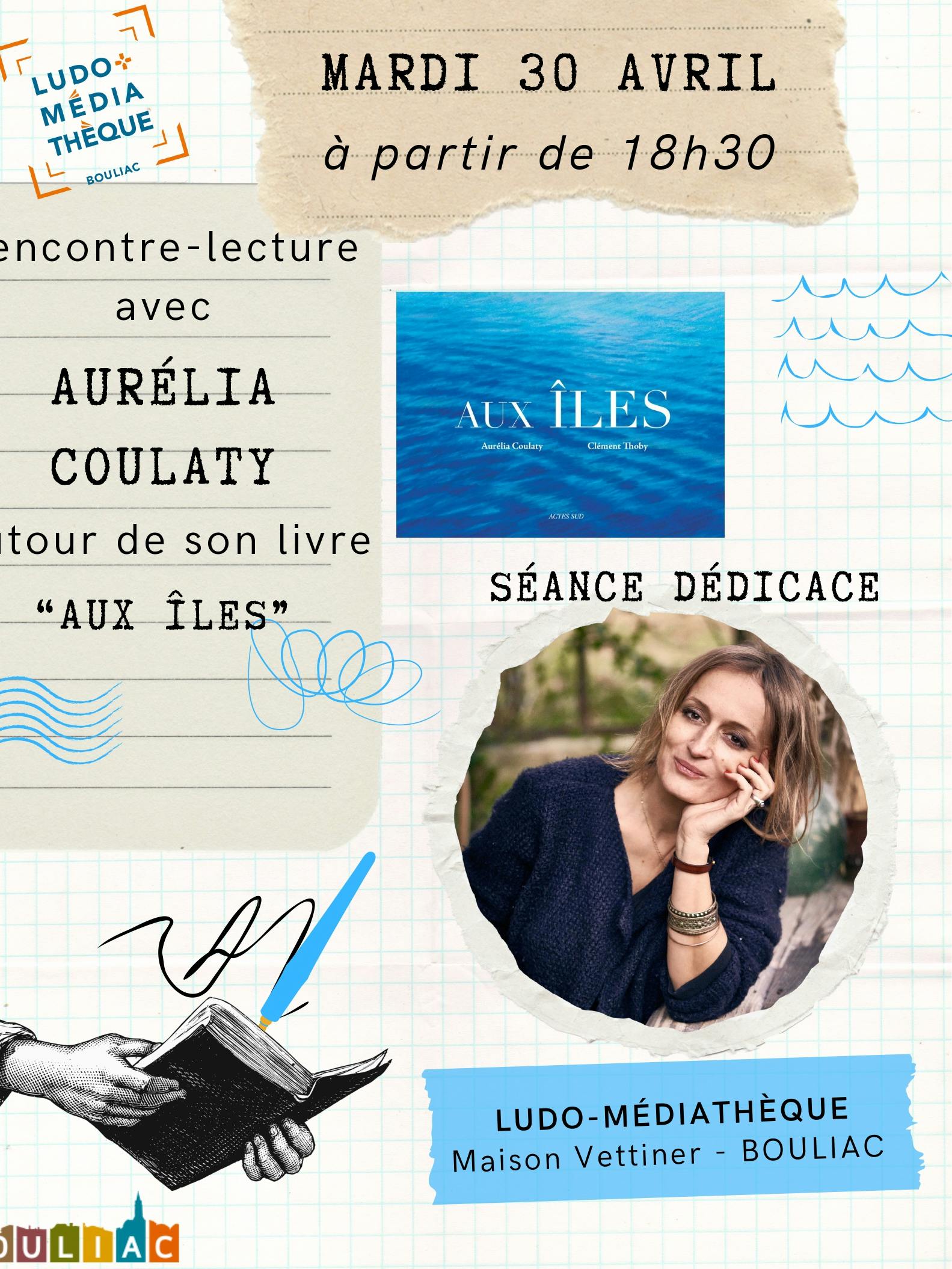 Rencontre-Lecture-Dédicace Aurélia COULATY