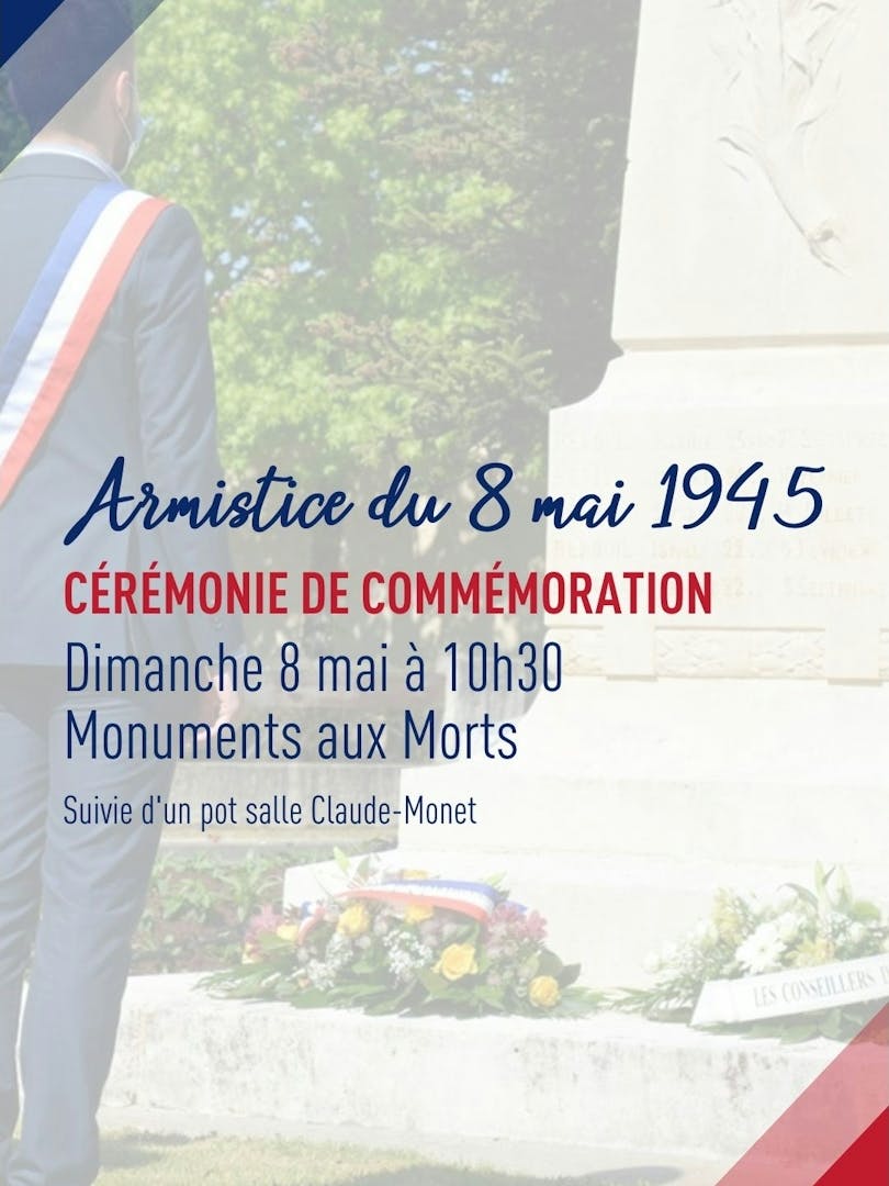 Cérémonie de commémoration du 8 mai 1945