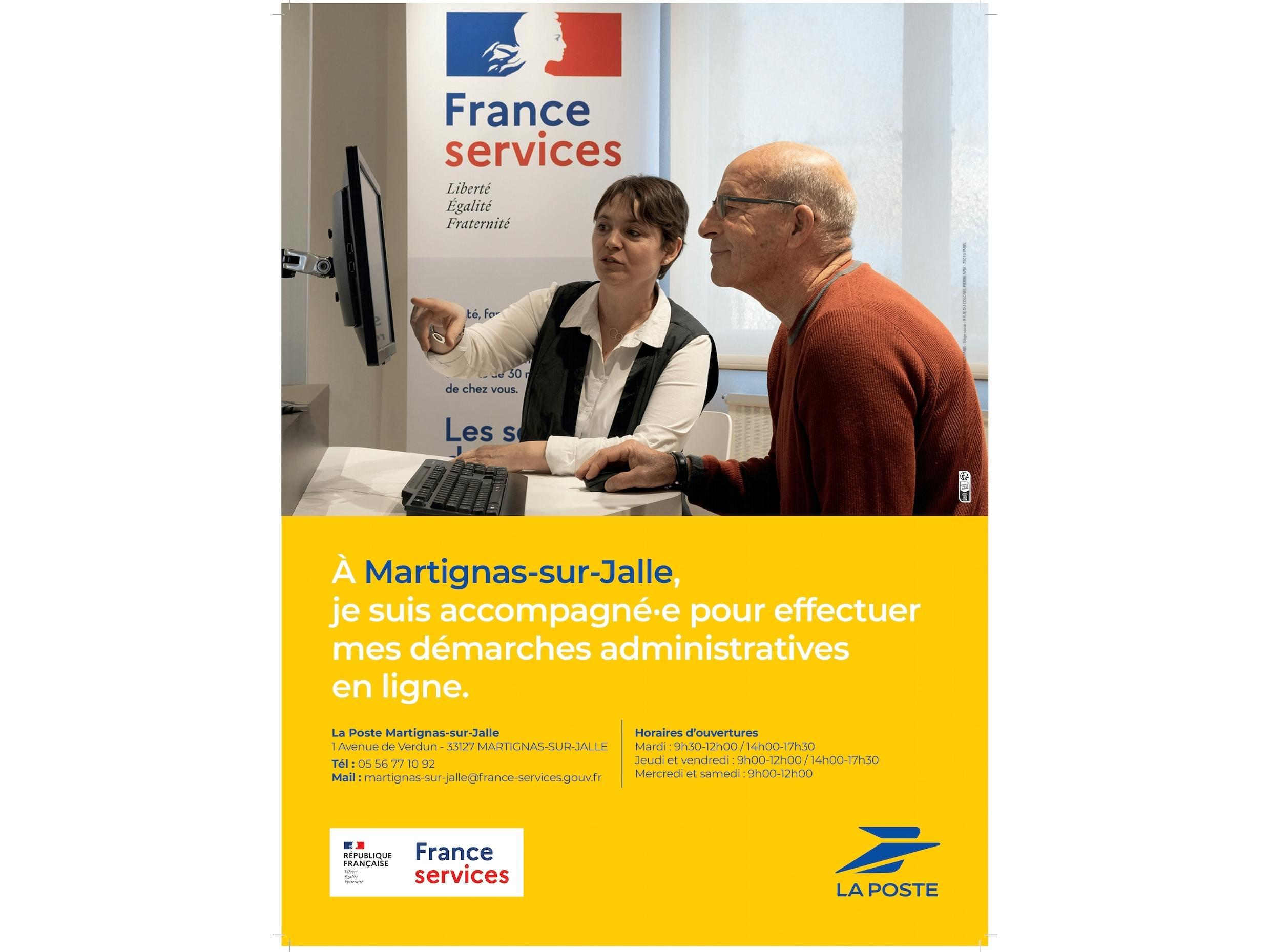 La Maison France Service vous accompagne au cœur de vos démarches administratives