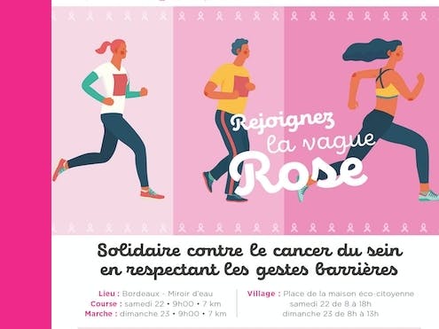 Challenge du ruban rose, dimanche 23 Octobre 2022 à Bordeaux