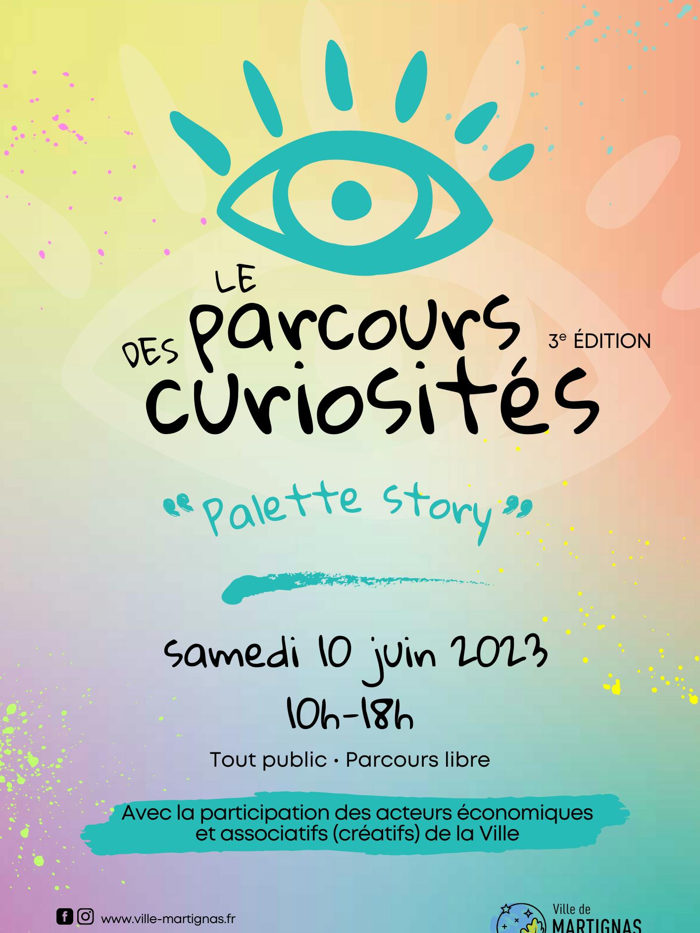 Parcours des curiosités "Palette Story" 3e édition