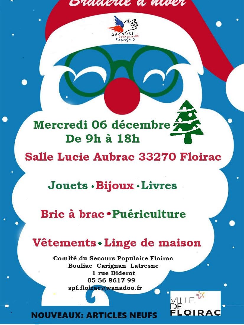 Braderie d'hiver - Secours Populaire