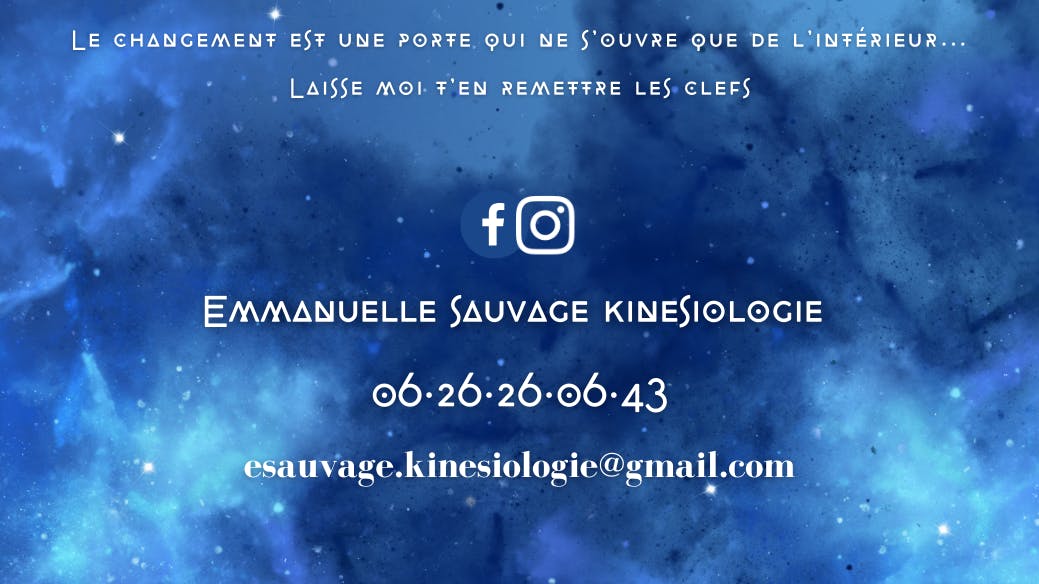 Emmanuelle SAUVAGE - kinésiologie - ostéo reboutement