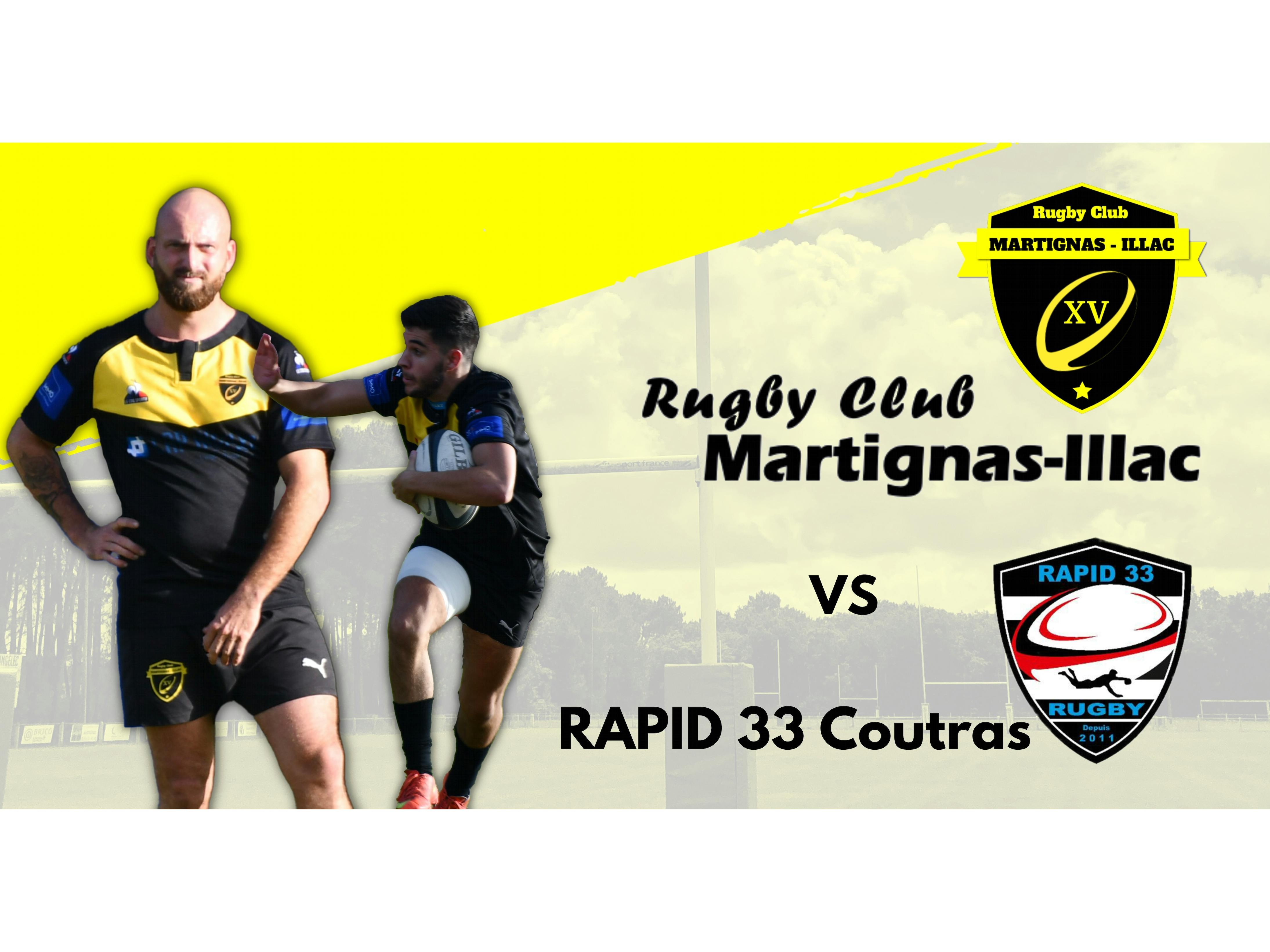 Match RCMI / RAPID 33 Coutras