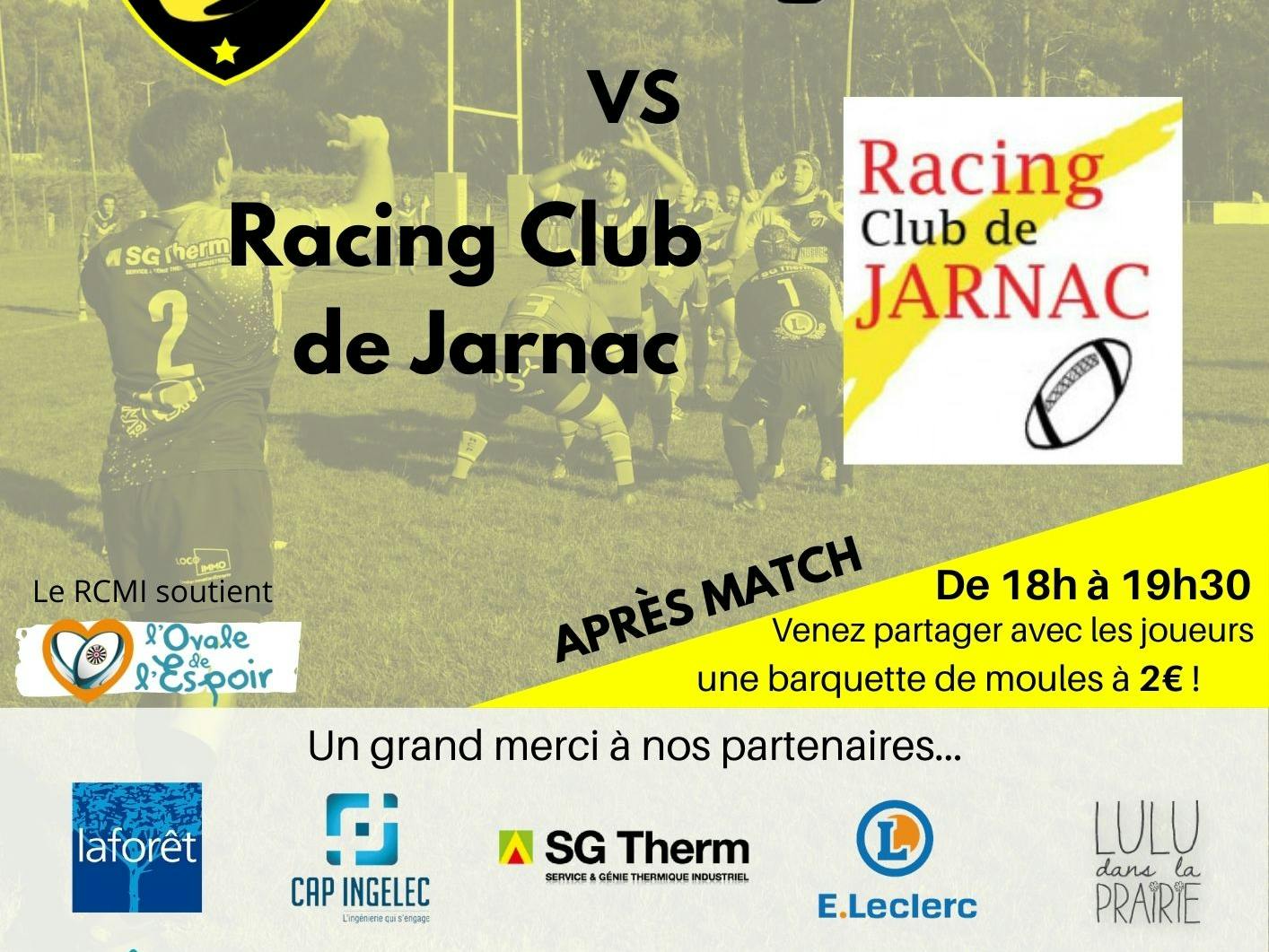 Match RCMI / RC de Jarnac